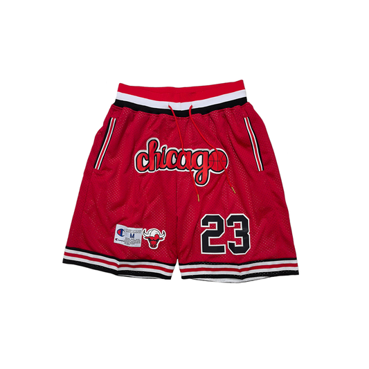 Bulls Vintage Shorts - Michael Jordan/Red