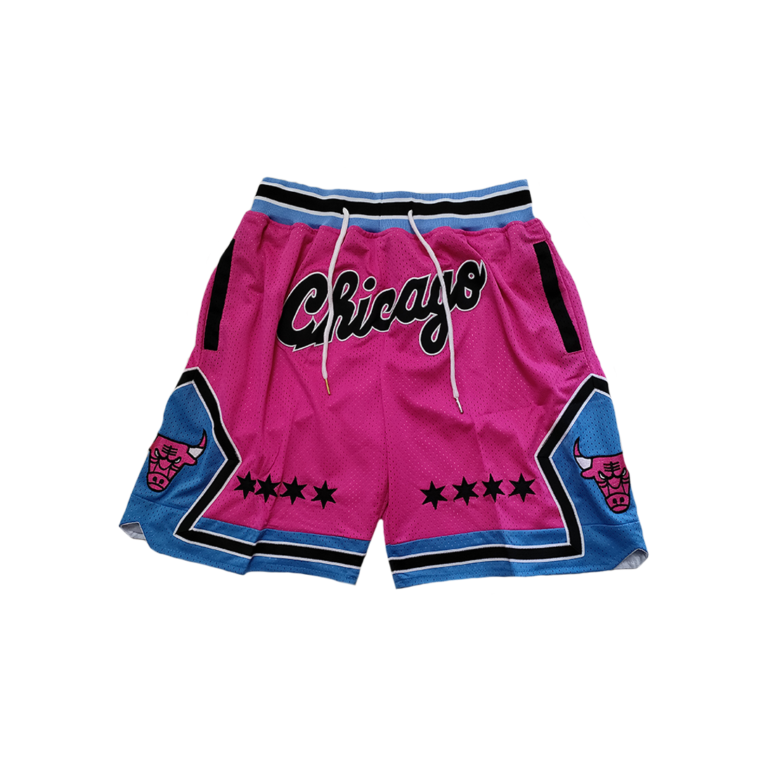 Bulls Vintage Shorts - Pink/Blue