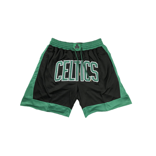Celtics Vintage Shorts - Black/Green