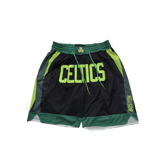 Celtics Vintage Shorts - Neon