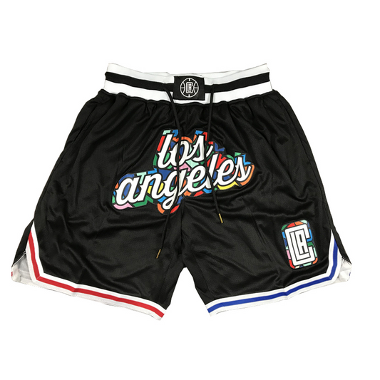 Clippers Patchwork Vintage Shorts
