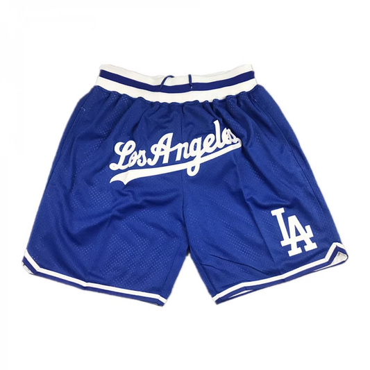 Dodgers Script Vintage Shorts
