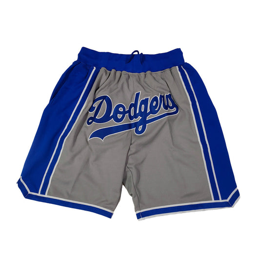 Dodgers Vintage Shorts - Grey/Blue