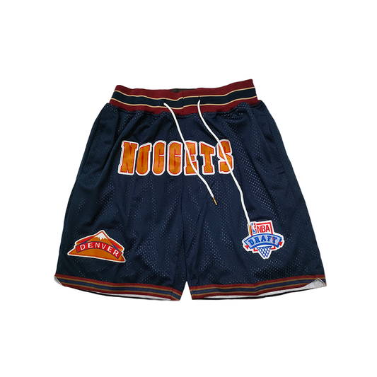 Nuggets Vintage Shorts - Navy