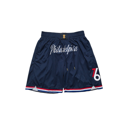 Sixers Vintage Shorts - Navy