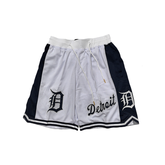 Tigers Vintage Shorts - White