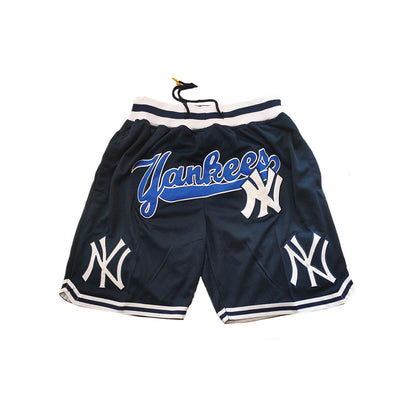 Yankees Multi Patch Vintage Shorts